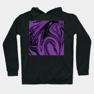 Swirls- Purple Hoodie